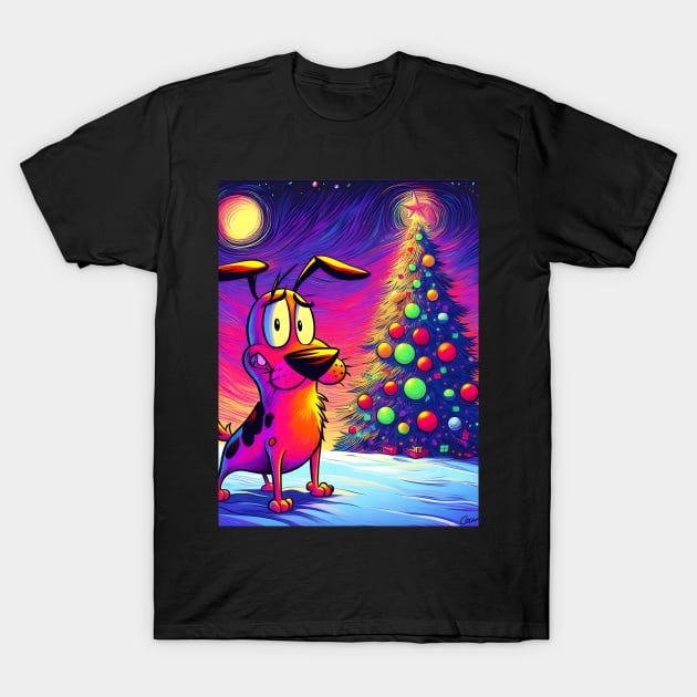 Festive Cartoon Extravaganza: Unique Animated Delights for a Merry Christmas! T-Shirt by insaneLEDP